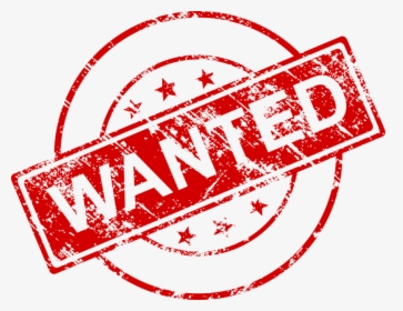 Wanted Stamp Png Free Download - Wanted Seal Png, Transparent Png, Transparent PNG