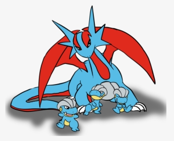 Salamence Sleeping, HD Png Download, Transparent PNG