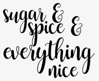 Sugar And Spice Svg, HD Png Download, Transparent PNG