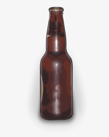 This Free Clipart Png Design Of A Nice Cold One - Beer Bottle Clip Art, Transparent Png, Transparent PNG