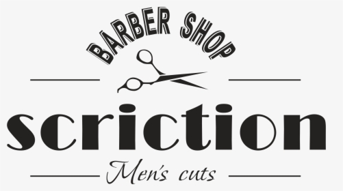Scriction Barber Shop - Calligraphy, HD Png Download, Transparent PNG