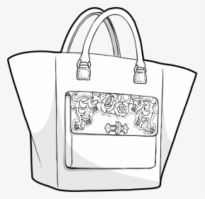 Hand Bags Drawing, HD Png Download, Transparent PNG