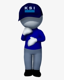 Thinking With Ksi - Cartoon, HD Png Download, Transparent PNG