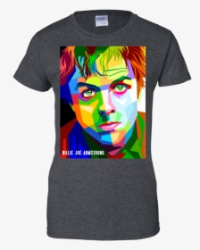 Billie Joe Amstrong In Wpap T Shirt & Hoodie - Drink And I Know Things Rick, HD Png Download, Transparent PNG