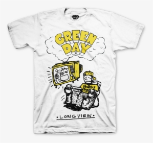 Longview T-shirt Green Day Store Green Day Shirt, Green - Amyl And The Sniffers Tshirt, HD Png Download, Transparent PNG