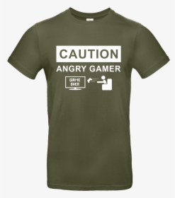 Angry Gamer T-shirt B&c Exact - Gamer Shirts Transparent Background, HD Png Download, Transparent PNG