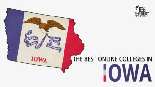 Hero Image For The Best Online Colleges In Iowa - Iowa State Flag, HD Png Download, Transparent PNG