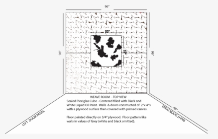 122817 Weave Room Top View For Export - Creative Arts, HD Png Download, Transparent PNG