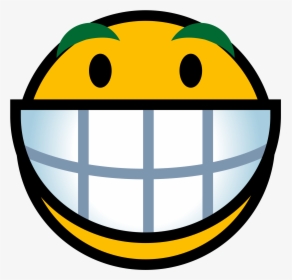 File - Biggrin-smiley - Wikimedia Commons - Stupid Smile Love Quotes, HD Png Download, Transparent PNG