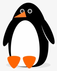 Penguin - Penguin Simple Clipart, HD Png Download, Transparent PNG