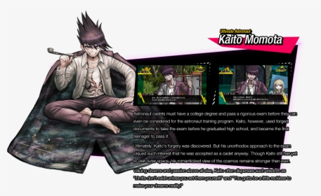 Kaito Momota - Danganronpa V3 Character Ages, HD Png Download, Transparent PNG