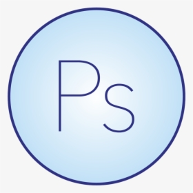 Photoshop Icon Minimalist - Circle, HD Png Download, Transparent PNG