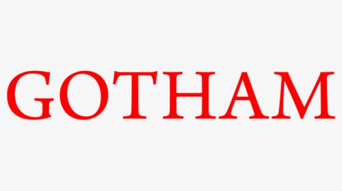 Gotham - Gotham Tv Show Logo Png, Transparent Png, Transparent PNG
