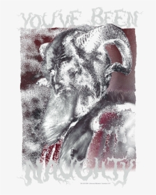 Grimm Merry Krampus Men S Ringer T-shirt, HD Png Download, Transparent PNG