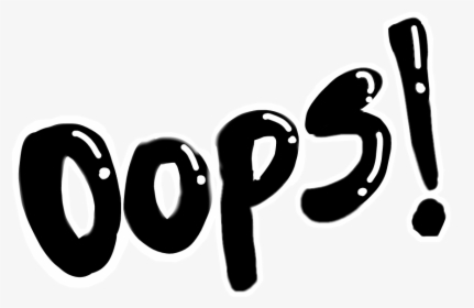 #oops #sticker #onomatopeya, HD Png Download, Transparent PNG