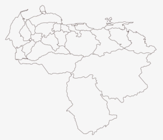 Mapa De Venezuela Png, Transparent Png, Transparent PNG