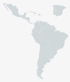 Mapa Iberoamérica, HD Png Download, Transparent PNG