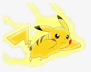 Thunderbolt Drawing Pikachu, HD Png Download, Transparent PNG