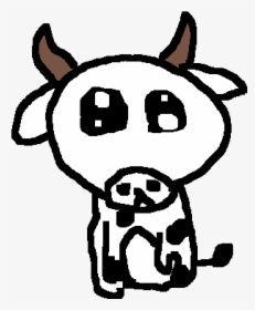 Derpy Cow, HD Png Download, Transparent PNG
