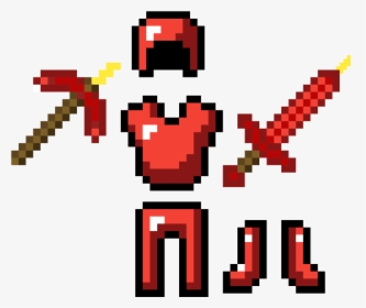 Redstone Armor And Tools, HD Png Download, Transparent PNG