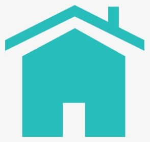 Teal House Icon Png , Png Download, Transparent Png, Transparent PNG