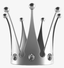 #crown #corona #silver #plateado #plateada #diamonds, HD Png Download, Transparent PNG