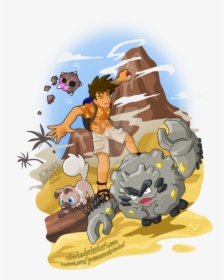 fanart] Brock - Pokémon Para Colorir Zumbat, HD Png Download - vhv