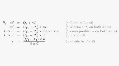Equation Of Line Intersection, HD Png Download, Transparent PNG
