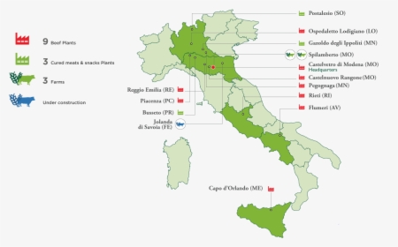 Supply Chain Evolution Of Inalca In Italy, HD Png Download, Transparent PNG