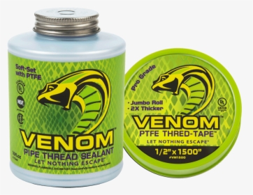 Venom Ptfe Thred Tape And Pipe Thread Sealant, HD Png Download, Transparent PNG