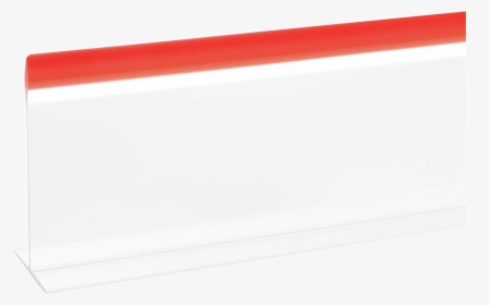 Plastic Divider White With Red Trim, HD Png Download, Transparent PNG