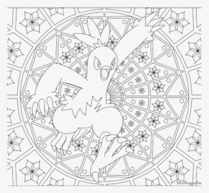 Adult Pokemon Coloring Page Combusken, HD Png Download, Transparent PNG