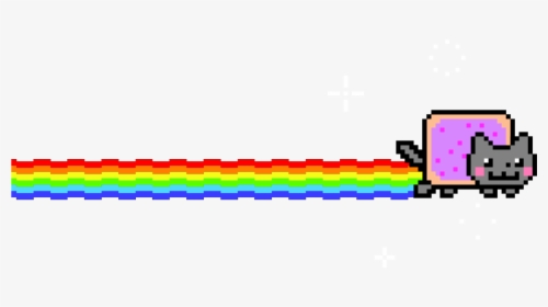 Nyan Cat Gif Png, Transparent Png, Transparent PNG