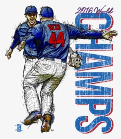 Anthony Rizzo Kris Bryant Champs B , Png Download, Transparent Png, Transparent PNG