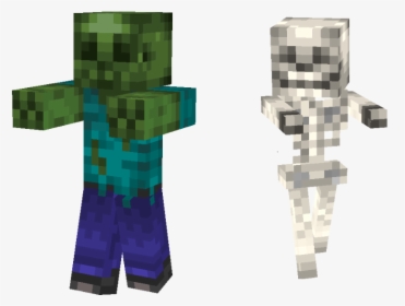 Minecraft Skeleton Png, Transparent Png, Transparent PNG