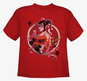 Gotham City Siren Harley Quinn Kids T-shirt, HD Png Download, Transparent PNG