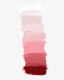 #brush #stroke #dry #mix #palette #pink #gradient #overlay, HD Png Download, Transparent PNG