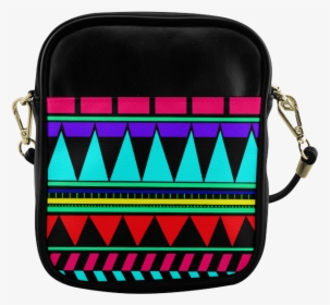 Colorful Tribal Pattern Sling Bag, HD Png Download, Transparent PNG