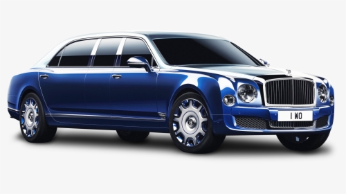 Bentley Mulsanne Grand Limousine Blue Car Png Image, Transparent Png, Transparent PNG
