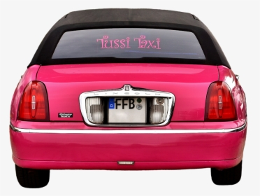 Stretch Limousine, Pink, Crazy, Lincoln, Limousine, HD Png Download, Transparent PNG