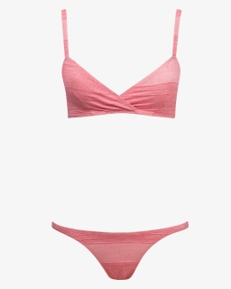 Yasmin Pink Terry Cloth Bikini, HD Png Download, Transparent PNG