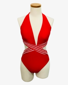 Women’s Cut Out Swimsuit Front, HD Png Download, Transparent PNG