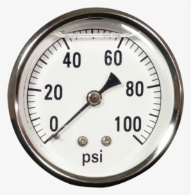 Pressure Gauge, 0-100 Psi, Panel Mount, W/ Bracket, HD Png Download, Transparent PNG
