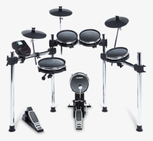 Alesis Surge Mesh Kit 8-piece Drum Kit Front View, HD Png Download, Transparent PNG