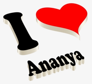 Ananya Heart Name Transparent Png, Png Download, Transparent PNG