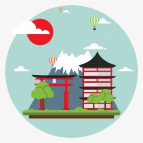 Mount Fuji Clip Art Japan Map Vector, HD Png Download, Transparent PNG
