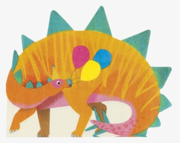 Party Dinosaurs Shaped Napkins, HD Png Download, Transparent PNG