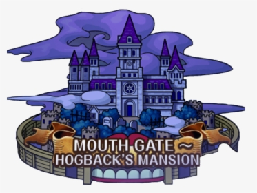 Mansion Clipart Castle Gates, HD Png Download, Transparent PNG