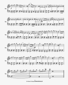 Pirates Of The Caribbean Piano Easy Music Score For, HD Png Download, Transparent PNG