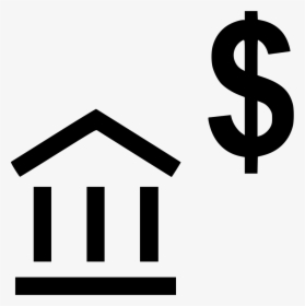 Dollar Icon Bank, HD Png Download, Transparent PNG